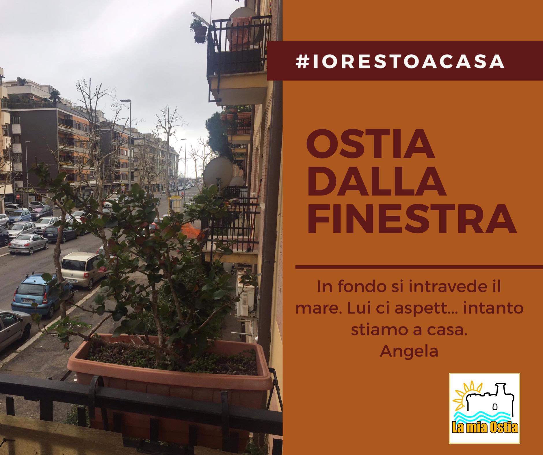 Ostia dalla finestra: mese di marzo